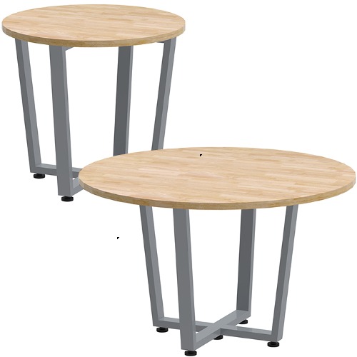 GC-MT 고무나무 원목 원형 테이블 탁자 원탁 사무용 사무실원형테이블 30T-(주)진영가구 인천사무용가구